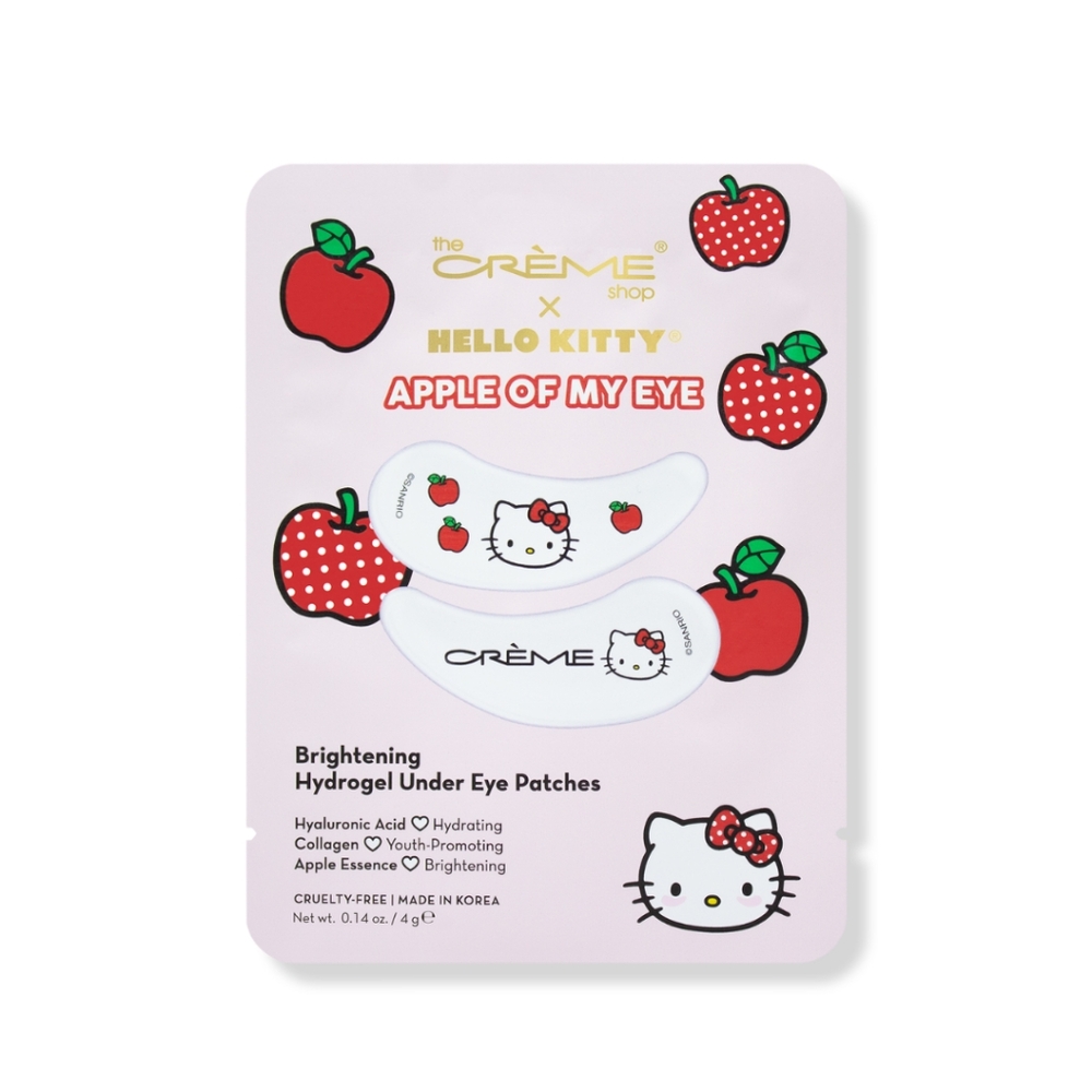 The Creme Shop x Hello Kitty Apple Of My Eye Brightening Hydrogel Eye Patches🆕